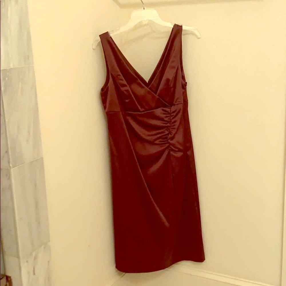 Never worn brown sayin cocktail dress